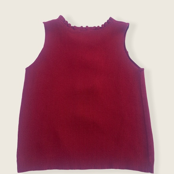 Gymboree Girls Sleeveless Sweater Size 8 - Picture 5 of 6